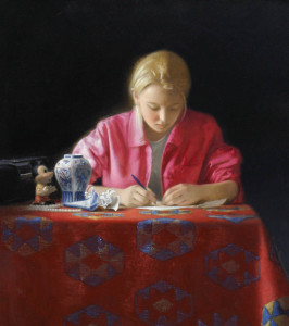 girl-writing